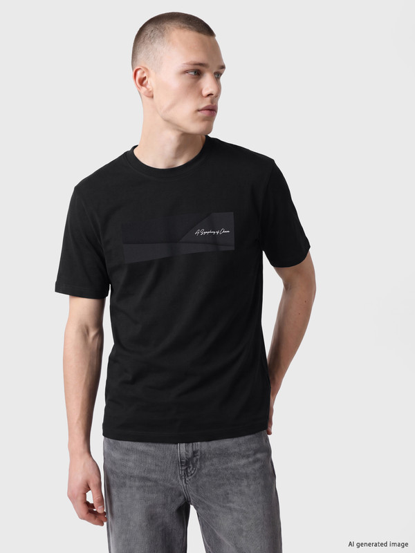 XSIDE Regular Fit Printed Men's T-Shirt