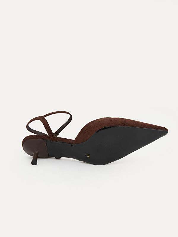 Lcw Steps Kahverengi Lcw Steps Sivri Burun Kadın Topuklu Ayakkabı