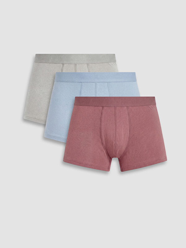LC WAIKIKI Хлопковые Эластичные Мужские Боксеры 3 штуки