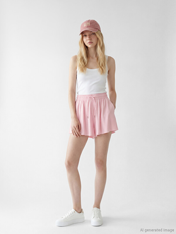 XSIDE Elastic Waist Women's Shorts