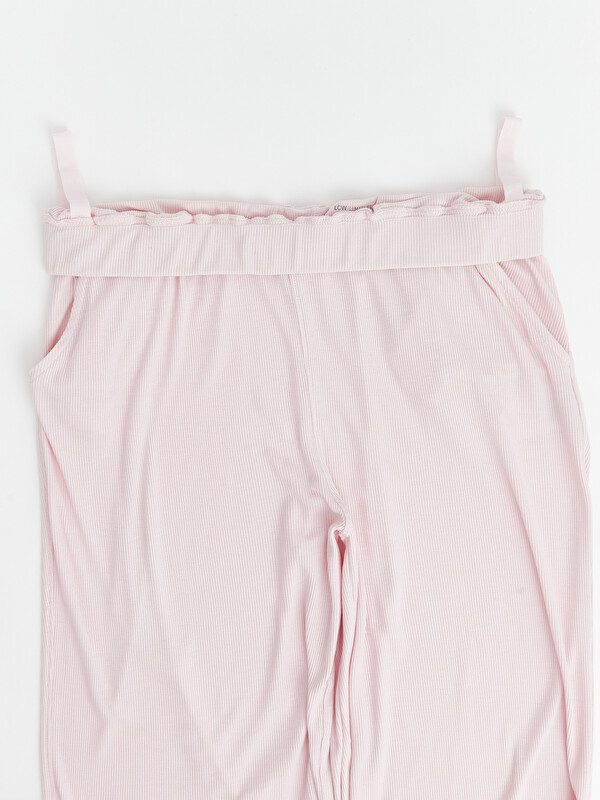 LCW Limitless Kolay Giyilebilir Paçaları Çıtçıtlı Kadın Pijama Altı