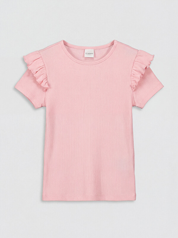 LC WAIKIKI Frilled Girls' T-Shirt