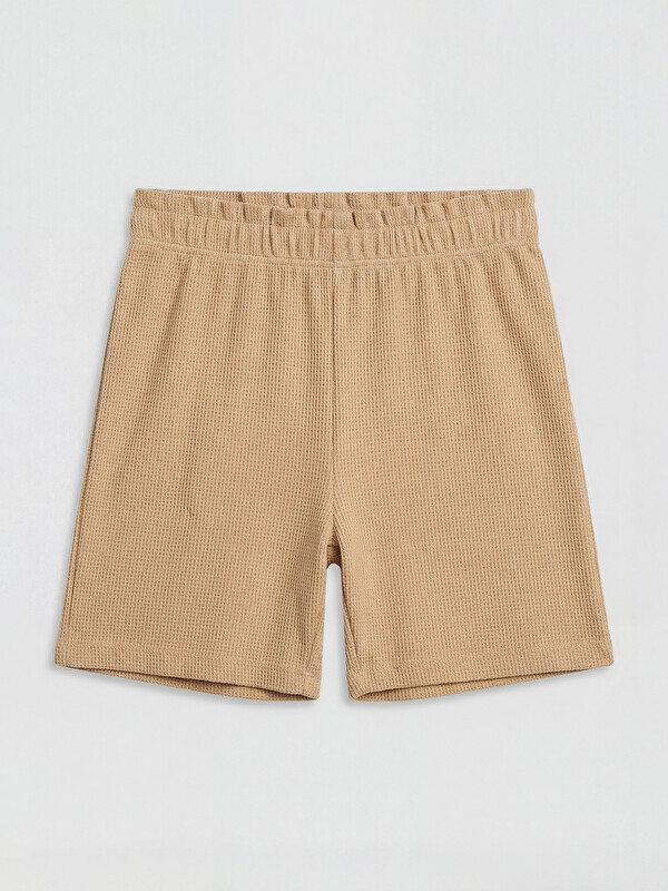 LC WAIKIKI გოგონა Ბეჟი შორტები