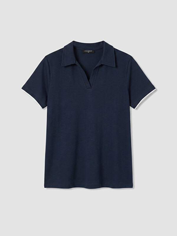 LCW Comfort Woman Navy T-Shirt