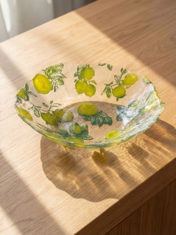 LCW HOME Limon Baskılı Cam Tabak 30 cm