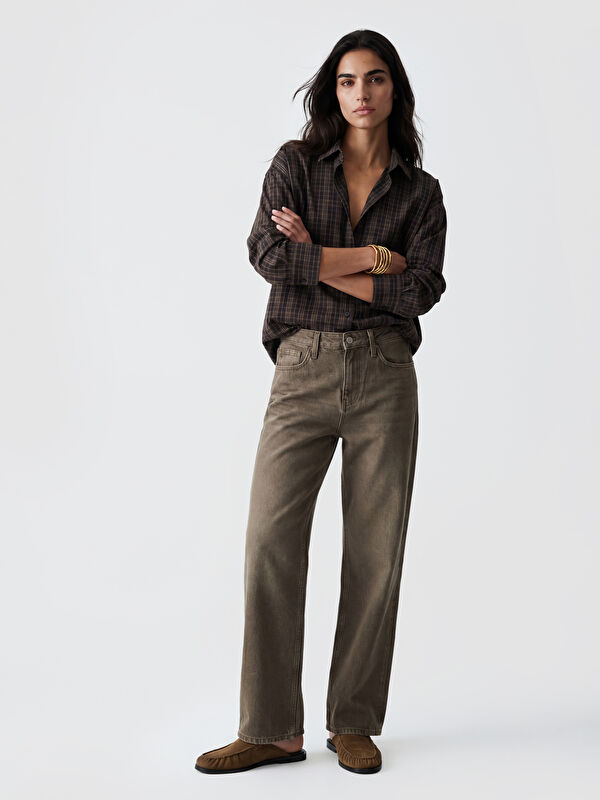 LCW Jeans Wideleg Kadın Jean Pantolon