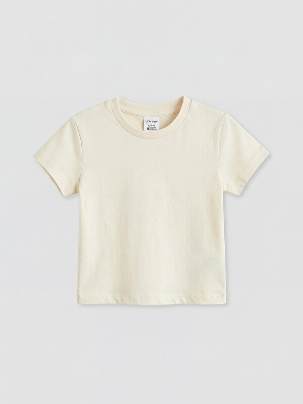 LCW baby Erkek Bebek Basic Tişört