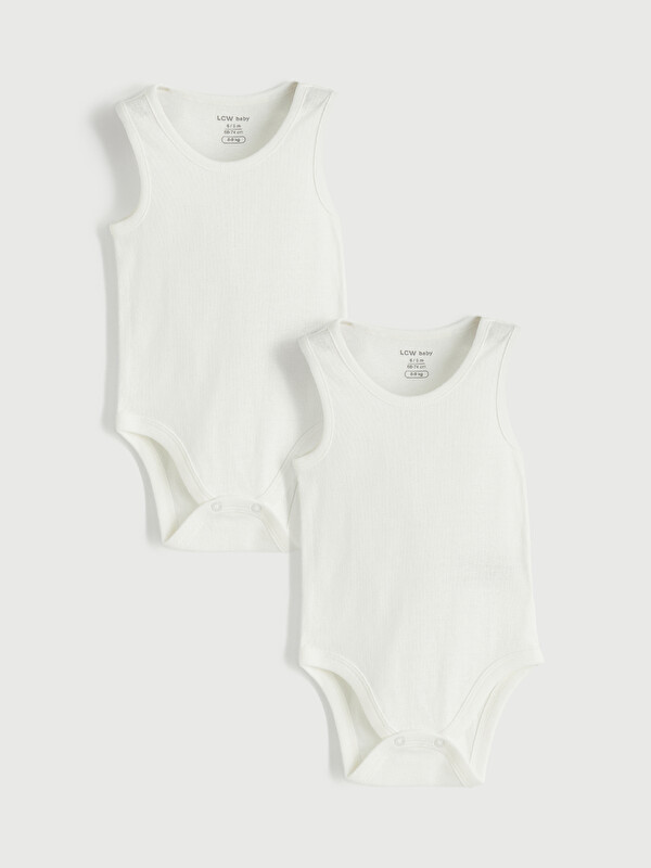 LC WAIKIKI Baby Girl White Bodysuit