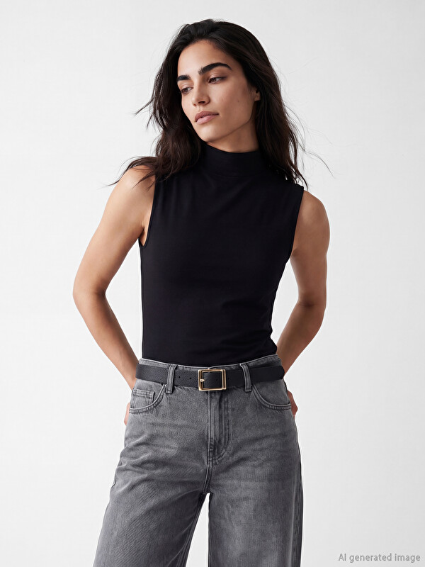 LCW ACCESSORIES Faux Leather Women's Belt 3-Pack