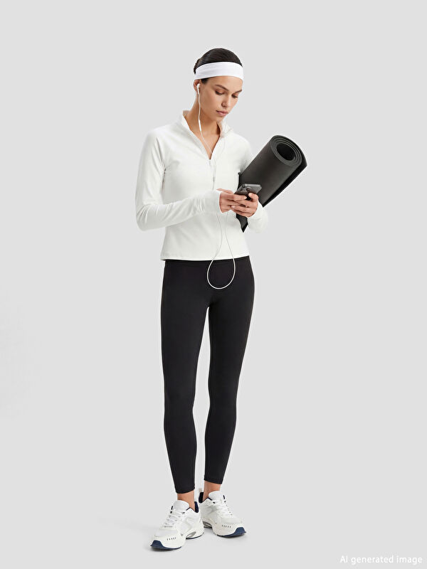 KOOR SPORT ملابس رياضية - نساء بنطال رياضي ضيق بخصر مطاطي