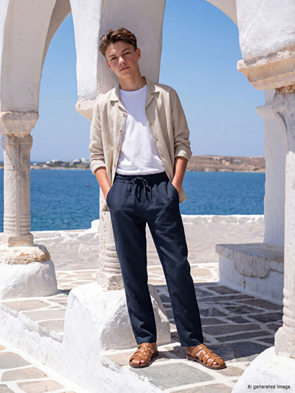 LCW Kids Regular Fit Erkek Çocuk Pantolon