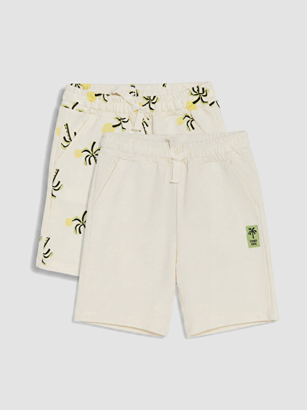 LCW Kids Regular Fit Erkek Çocuk 2'li Şort