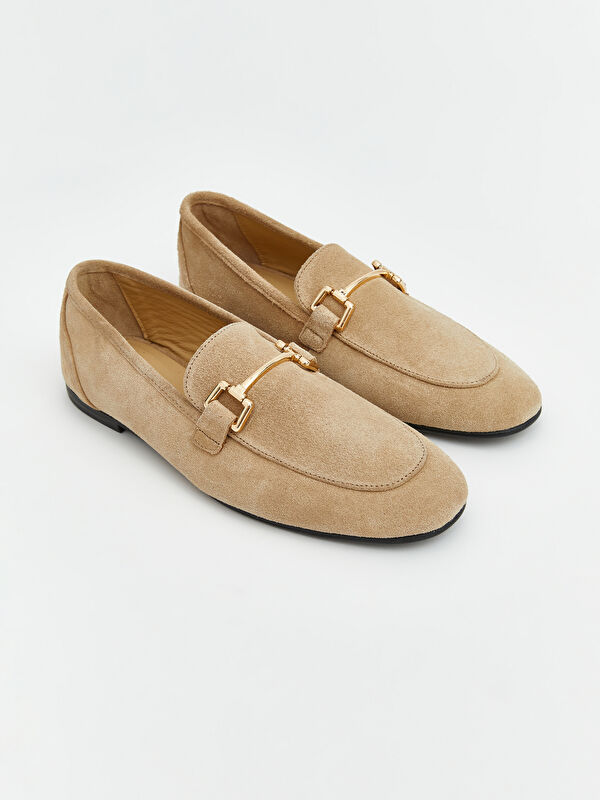 Lcw Steps Bej Lcw Steps Süet Görünümlü Kadın Laofer