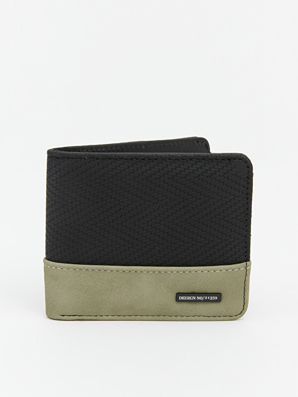LCW ACCESSORIES Leather Look Men's Wallet