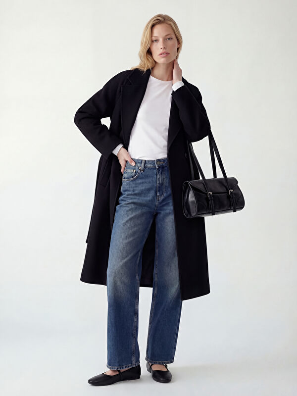 LCW Jeans Wideleg Kadın Jean Pantolon	