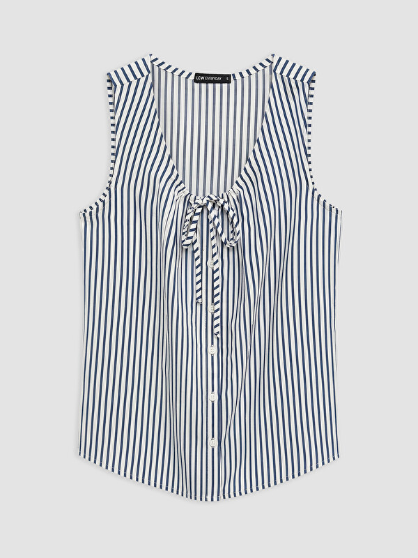 LCWAIKIKI Classic Женщины Индиго Блузка
