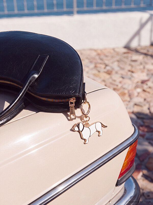 LCW JOY Dog Figure Bag Charm