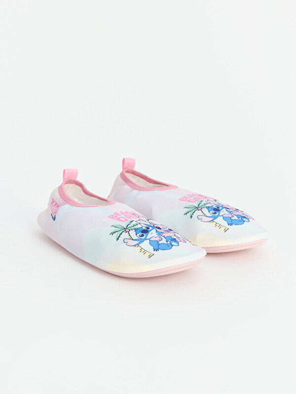 LCW STEPS Lilo & Stitch Baskılı Kız Çocuk Deniz Ayakkabısı