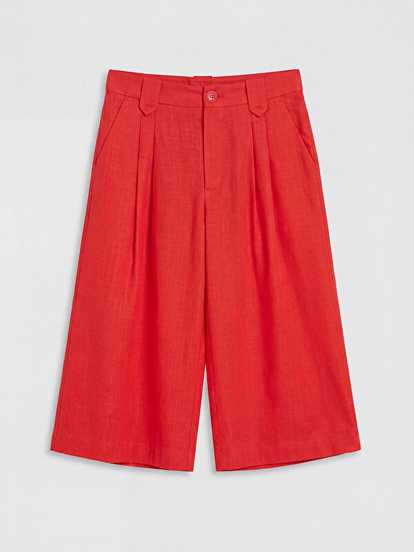 LCW Kids Pleated Girls' Capri