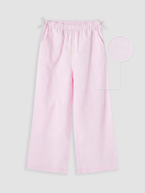 LCW Kids Pantaloni Wideleg din Poplin pentru Fete