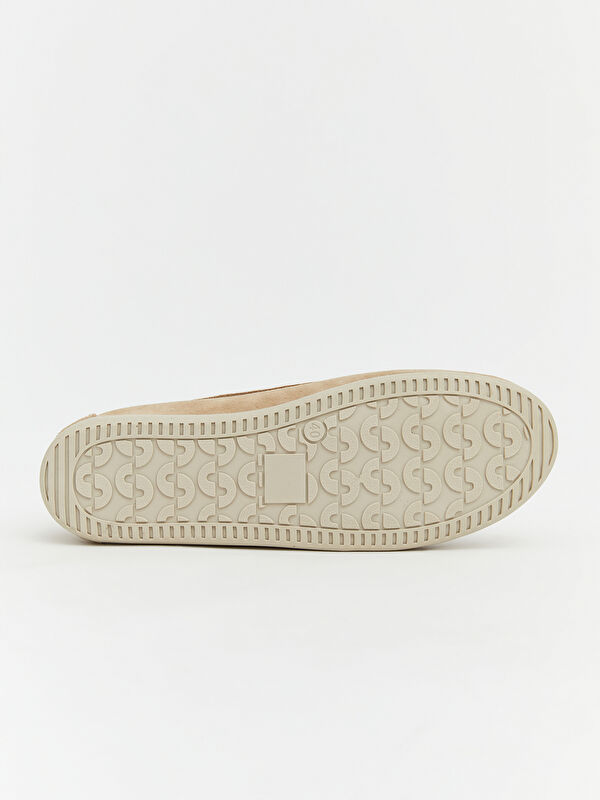 Lcw Steps Kahverengi Lcw Steps Süet Kadın Loafer Ayakkabı