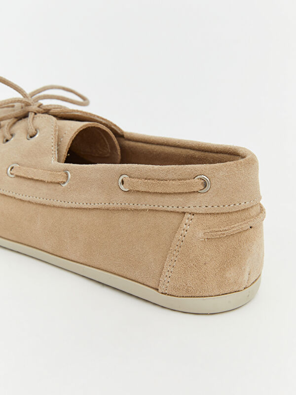 Lcw Steps Kahverengi Lcw Steps Süet Kadın Loafer Ayakkabı