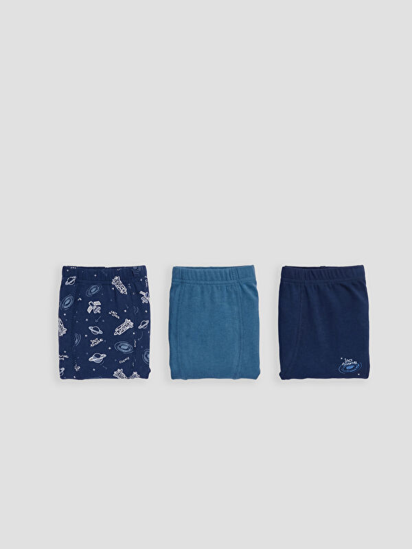 LCW Kids Desenli Erkek Çocuk Boxer 3'lü