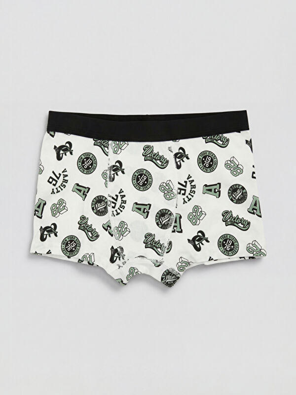 LCW Kids Baskılı Erkek Çocuk Boxer