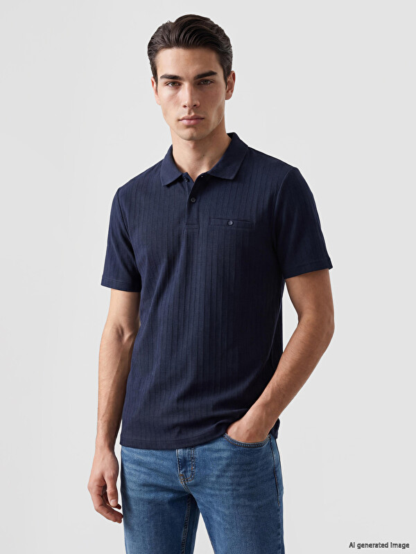 LCWAIKIKI Classic Polo Yaka Pike Erkek Tişört