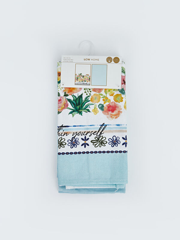 LCW HOME Baskılı Kurulama Bezi 2'li 40x50 cm