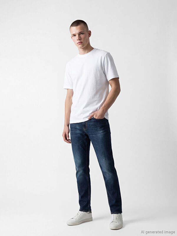 LCW ECO 750 Slim Fit Erkek Jean Pantolon
