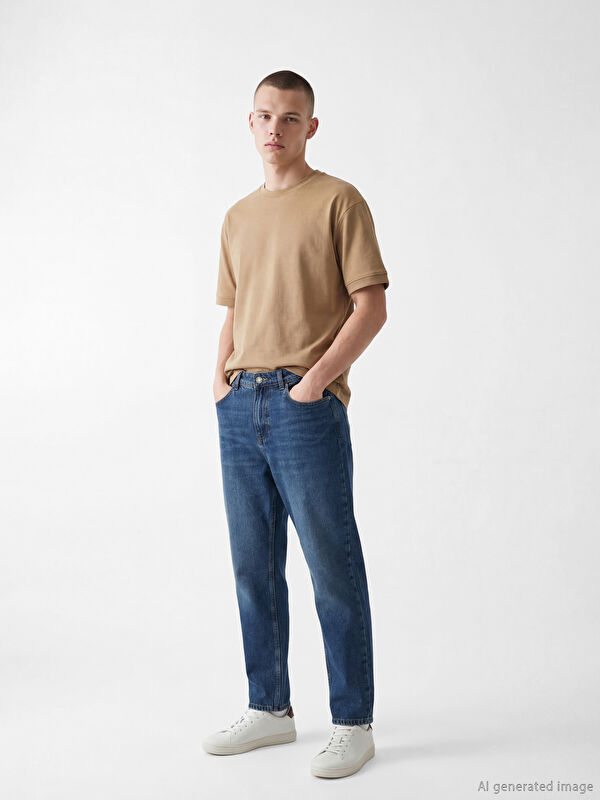 LCW ECO 745 Baggy Fit Erkek Jean Pantolon