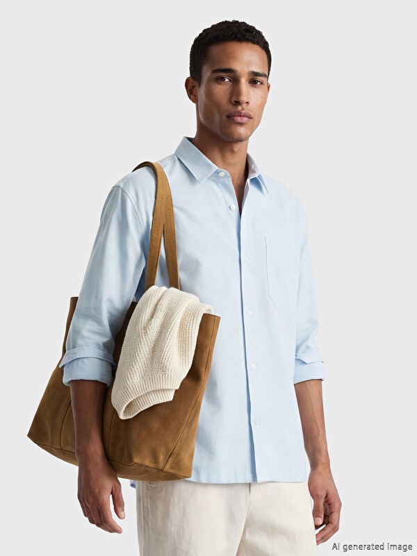 LCW Vision Regular Fit Oxford Erkek Gömlek