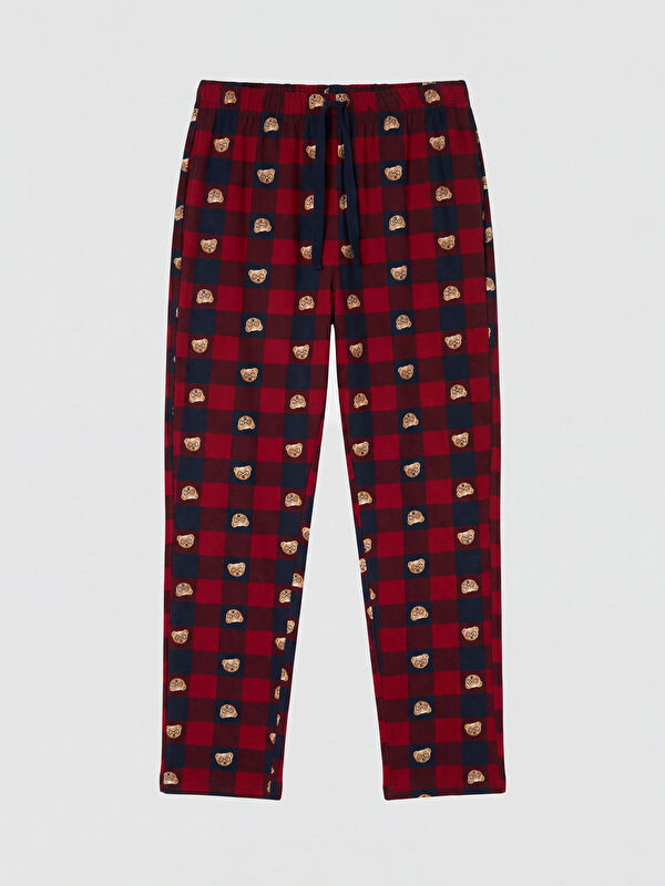 LC WAIKIKI Standart Kalıp Teddy Baskılı Erkek Pijama Alt
