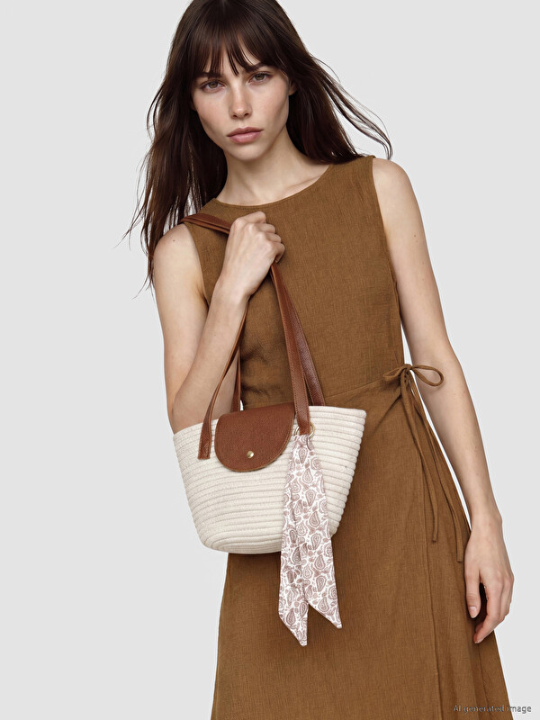 LCW ACCESSORIES Ženska ratan torba na rame