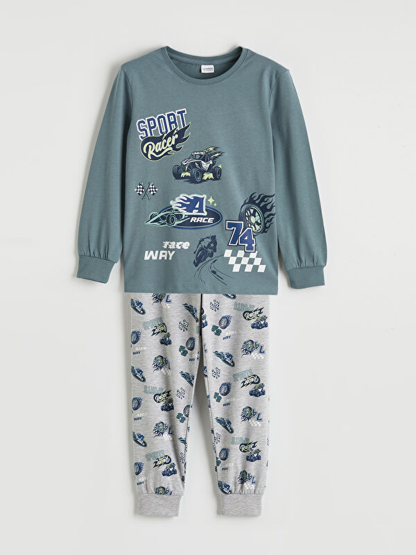 LCW Kids Dječak PLAVA Pidžama set