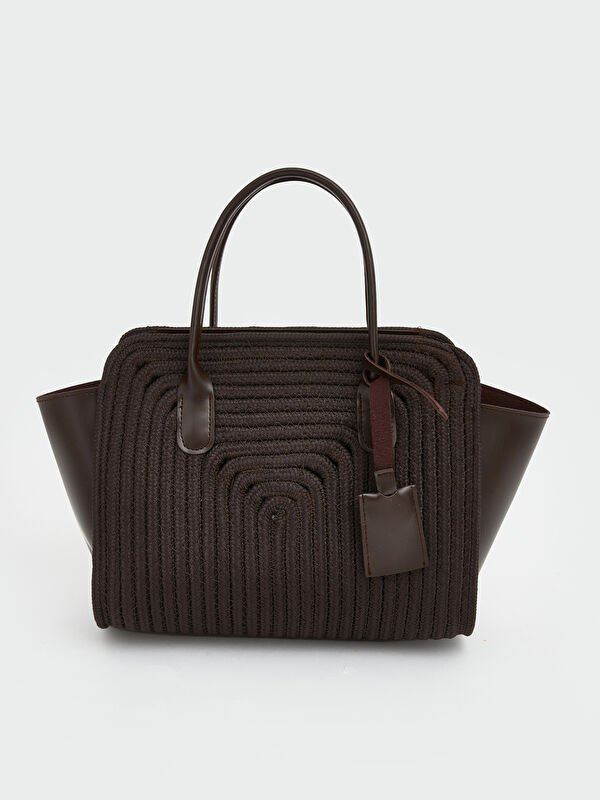 LCW ACCESSORIES Omuz Askılı Hasır Kadın Çanta