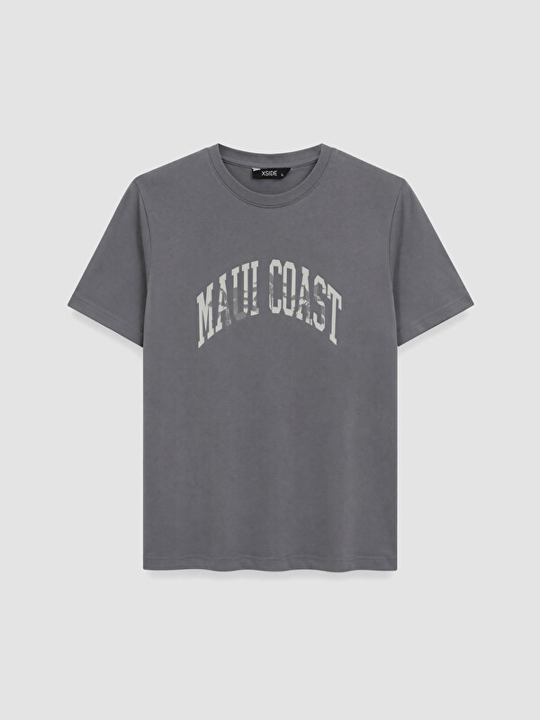 XSIDE Man Grey T-Shirt