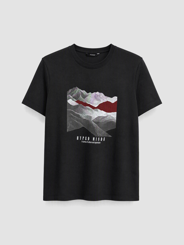 XSIDE Crew Neck Jersey Men's T-Shirt