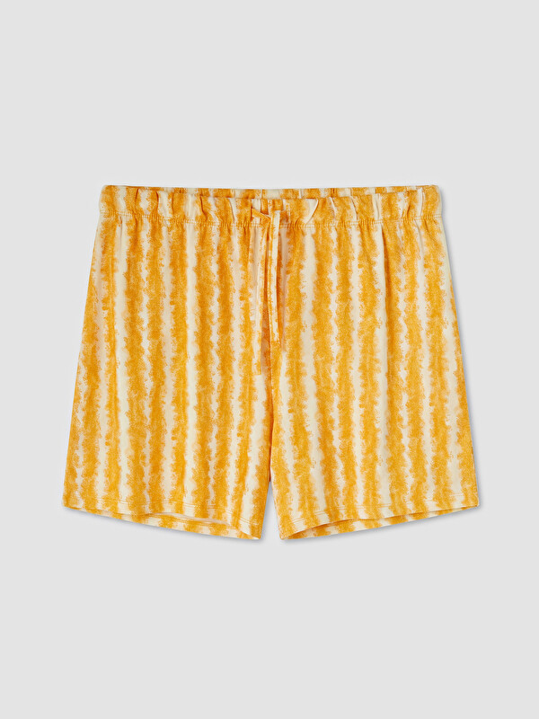 LCW DREAM Çizgili Kadın Şort Pijama Altı