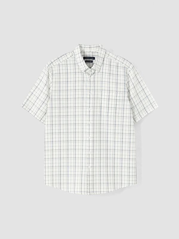 LCWAIKIKI Classic Regular Fit Ekose Erkek Gömlek