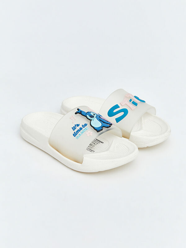 LCW STEPS Lilo ve Stitch Baskılı Kız Çocuk Terlik
