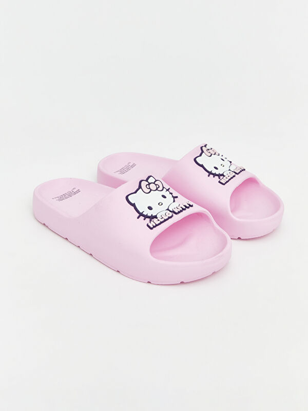 LCW STEPS Hello Kitty Baskılı Kız Çocuk Terlik