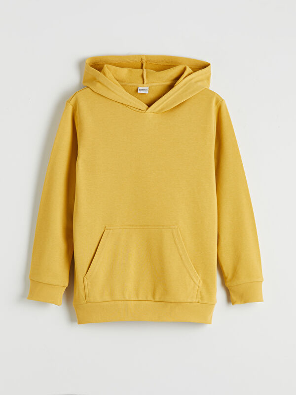 LCW Kids Kapüşonlu Erkek Çocuk Sweatshirt