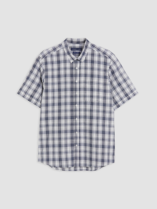 LCWAIKIKI Classic Regular Fit Ekose Poplin Erkek Gömlek