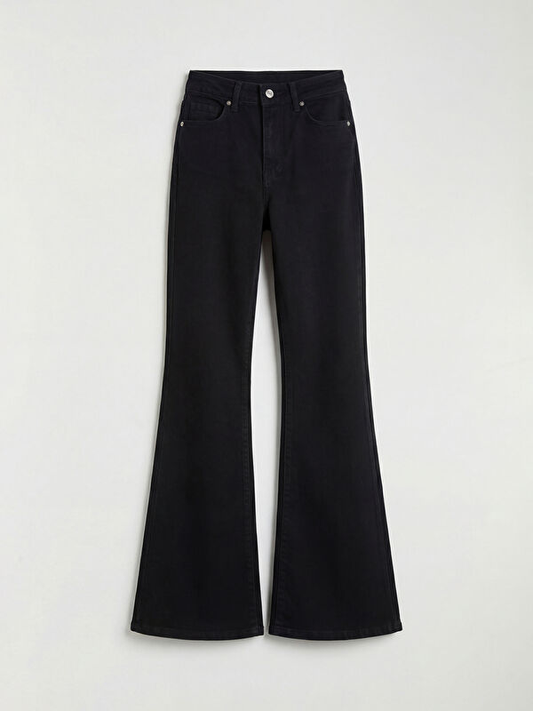 LCW Jeans Yüksek Bel Flare Kadın Jean Pantolon