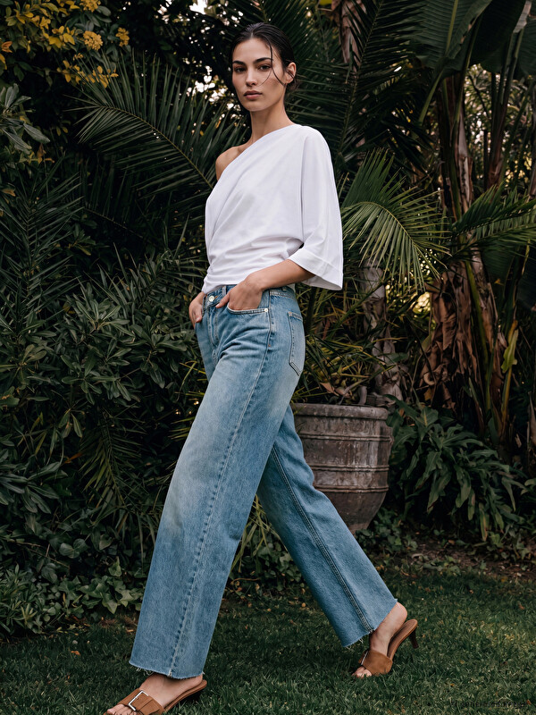 LCW Jeans Wideleg Fit Kadın Jean Pantolon