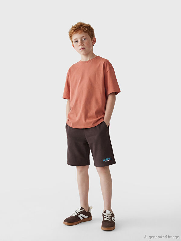 LCW Kids Beli Lastikli Erkek Çocuk Şort