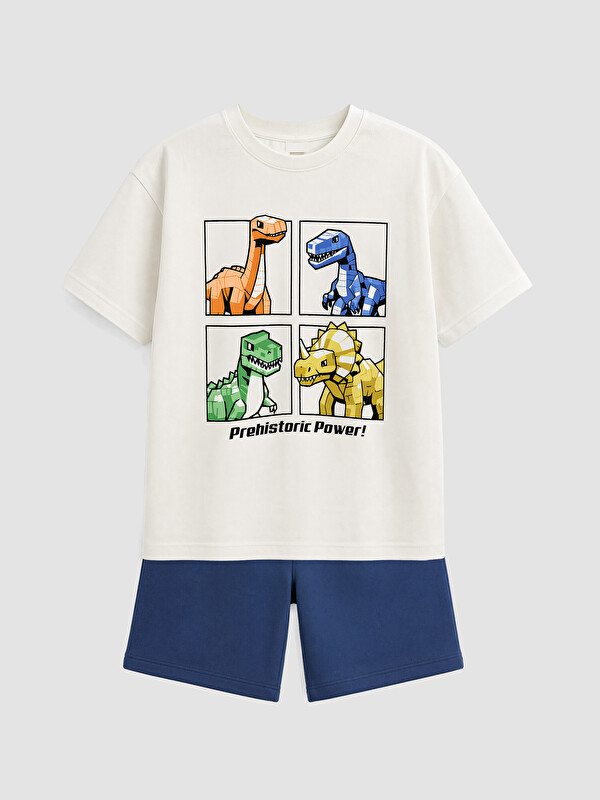 LCW Kids طقم أولاد مطبوع