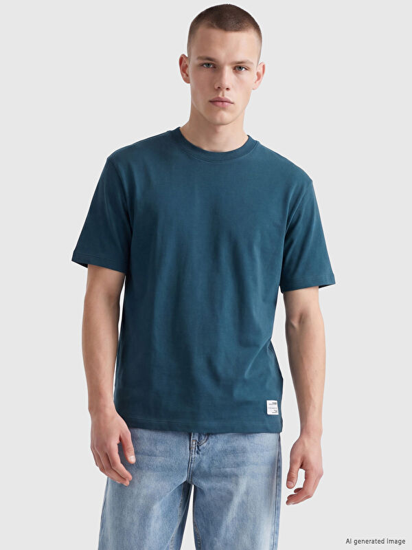 XSIDE Regular Fit %100 Pamuk Erkek Tişört